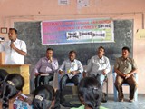 10-1-2014 Guest Lecture by SBI Manager Sri Rajendra Prasad on Banking Opportunities (5)