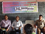 10-1-2014 Guest Lecture by SBI Manager Sri Rajendra Prasad on Banking Opportunities (8)