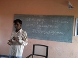 17-2-2014 Guest Lecture by Doctoral Student Mr. J. Tippe Swamy  on Waste Management