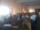 27-1-2015 Awareness Lecture on Chartered Accountancy Course by Sri Venugopal, Hosur Harita seati2