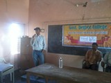 27-1-2015 Awareness Lecture on Chartered Accountancy Course by Sri Venugopal, Hosur Harita seati3