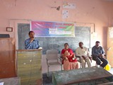27-12-2013 Guest Lecture by LIC manager Sri B. Satish on Insurance Sector Activities