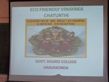 AWARENESS PROGRAM ON ECO FRIENDLY GANESH PREPARATION