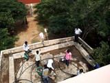 1-10-2016 swatch bharath on terrace [ debris cleaning]