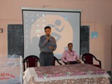 Guest Lecture on Disaster Management  by GLN Prasad from GDC Anantapur on 30-9-16