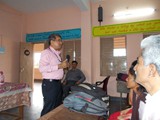 Guest Lecture on Disaster Management  by GLN Prasad from GDC Anantapur on 30-9-16