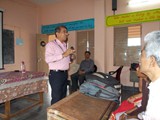 Guest Lecture on Disaster Management  by GLN Prasad from GDC Anantapur on 30-9-16