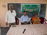 Gandhi Jayanthi at GDC, Uravakonda organized on 2-10-16