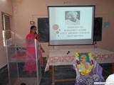 Students interaction on Gandhi Jayanthi held at GDC, Uravakonda on 2-10-16
