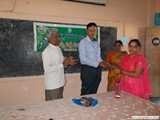 Students interaction on Gandhi Jayanthi held at GDC, Uravakonda on 2-10-16