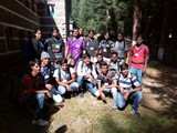 Mr. Akhil ,III B.Com CA Student of GDC, Uravakonda taken during his participation in the NSS adventurous Camp held at Manali during October 2016