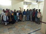 Field trip to Andhra Bank and Super Market