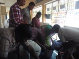 7-11-2015 Prof Subha Planting a sapling