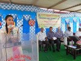 Students interaction on the Freshers Day held at GDC, Uravakonda