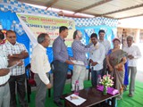 Felicitation to Prathibha Puraskar awardee on Fresher's Day at GDC, Uravakonda