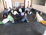 international yoga day organized at GDC Uravakonda 