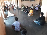 international yoga day organized at GDC Uravakonda 