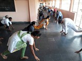 international yoga day organized at GDC Uravakonda 