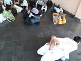international yoga day organized at GDC Uravakonda 