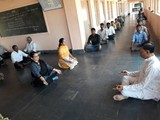 international yoga day organized at GDC Uravakonda 