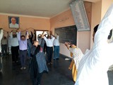 international yoga day organized at GDC Uravakonda 