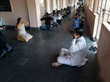 international yoga day organized at GDC Uravakonda 