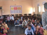the awareness program on mobile banking held at GDC, Uravakonda