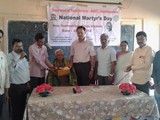NATIONAL MARTYRS DAY CELEBRATIONS. GDC, URAVAKONDA