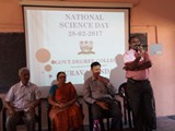 National Science Day Celebrations held at GDC,Uravakonda on 28-2-17 with Prof. G.V. Ramana, NSS Coordinator, SK University as the Chief Guest