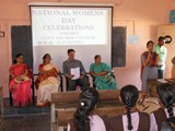 National Women Day Celebration held at GDC, Uravakonda on 13-2-2017