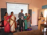 National Women Day Celebration held at GDC, Uravakonda on 13-2-2017