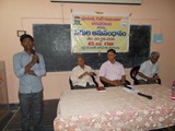 STUDENTS INTERATION ON GODAVARI,  KRISHNA RIVER LINKAGE