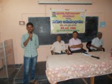 STUDENTS INTERATION ON GODAVARI,  KRISHNA RIVER LINKAGE