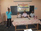STUDENTS INTERATION ON GODAVARI,  KRISHNA RIVER LINKAGE