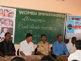 Valedictory function of self defence certificate course at GDC, Uravakonda