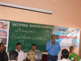 Valedictory function of self defence certificate course at GDC, Uravakonda