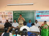 Valedictory function of self defence certificate course at GDC, Uravakonda