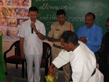 Valedictory function of self defence certificate course at GDC, Uravakonda