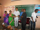 Valedictory function of self defence certificate course at GDC, Uravakonda