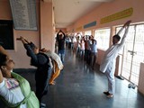 SURYA NAMASKARAM PROGRAM HELD AT GDC, URAVAKONDA